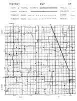 Dickey County Map 1, Dickey County 1958